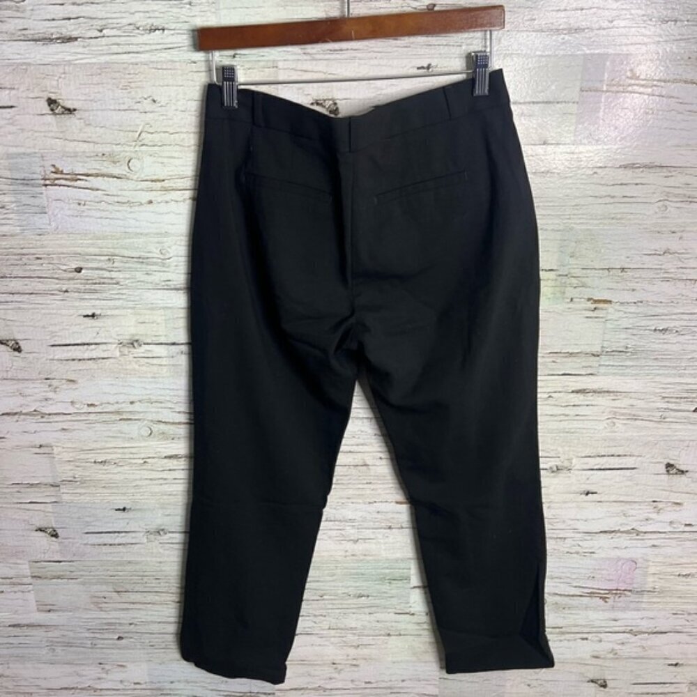 BANANA REPUBLIC WOMEN'S SIZE 4 curvy fit RYAN FIT BLACK DRESS PANTS.